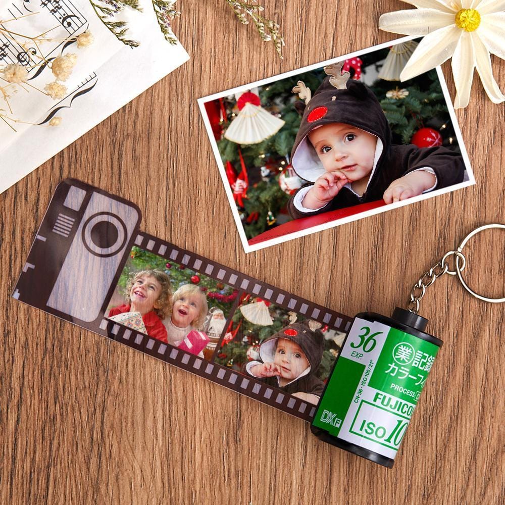 Custom Fuji Film Roll keychain Birthday Gift For Kid
