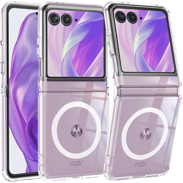 Motorola Razr 2026/ Razr 70 Phone Case: Magnetic Charging Anti Yellowing Shockproof Magsafe Support Phone Case