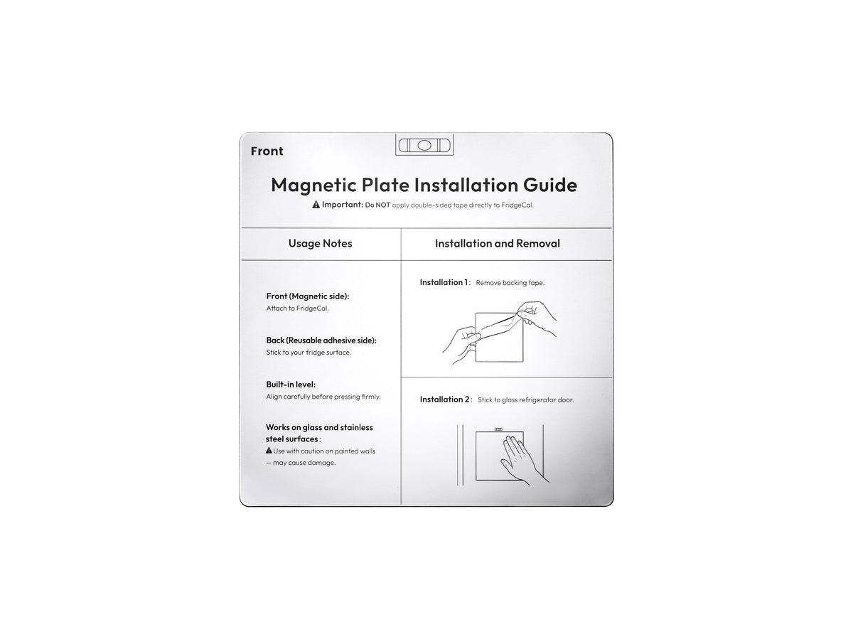 Everblog 13.4" FridgeCal™ Adhesive Mounting Plate