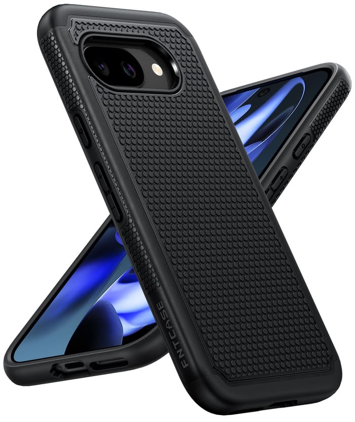 FNTCASE For Google Pixel 9A 6.3 inch Shock Protection Cell Phone Case Sturdy Cover with Non-Slip Texture