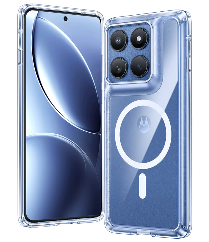 Motorola Edge 2025 Phone Case: Magnetic Charging Anti Yellowing Shockproof Magsafe Support Phone Case