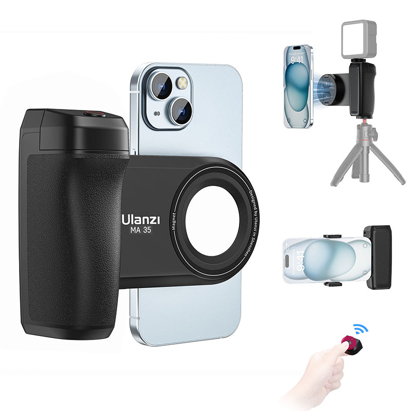 Ulanzi MA35 MagSafe Bluetooth Smartphone Camera Auslöser und Griff M032GBB3