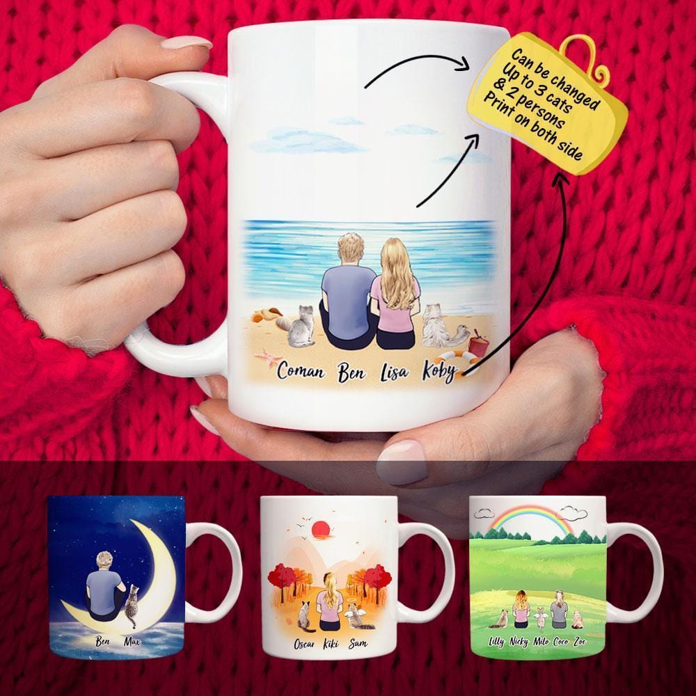 Cat Memorial Gift Personalized Coffee Mugs Gift For Cat Owner