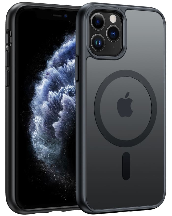 FNTCASE for iPhone 11 Pro Phone Case: Magnetic Charging Shockproof Magsafe Support - Frosted Oil Spray Touch