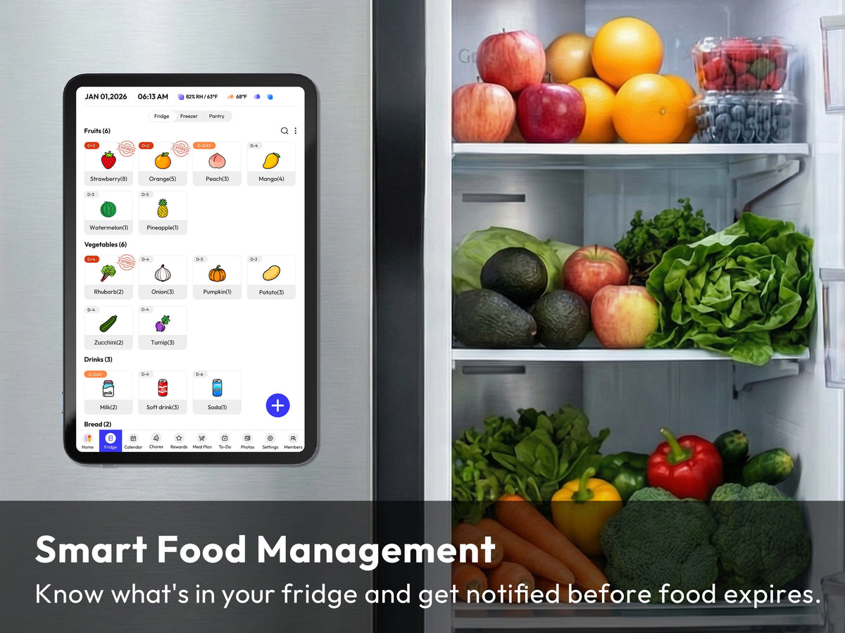 Everblog 13.4" FridgeCal™ AI Fridge Calendar - 13.4" FridgeCal™