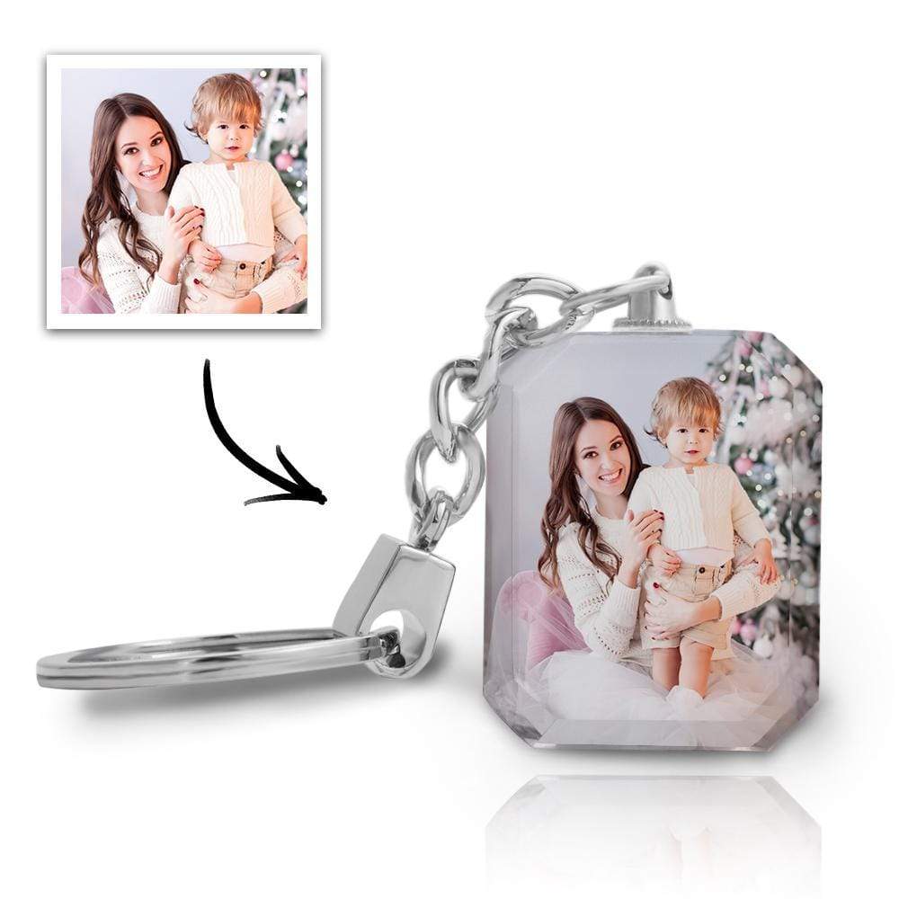 Sympathy Gifts For Loss Of Mother Photo Keychain Crystal Keychain