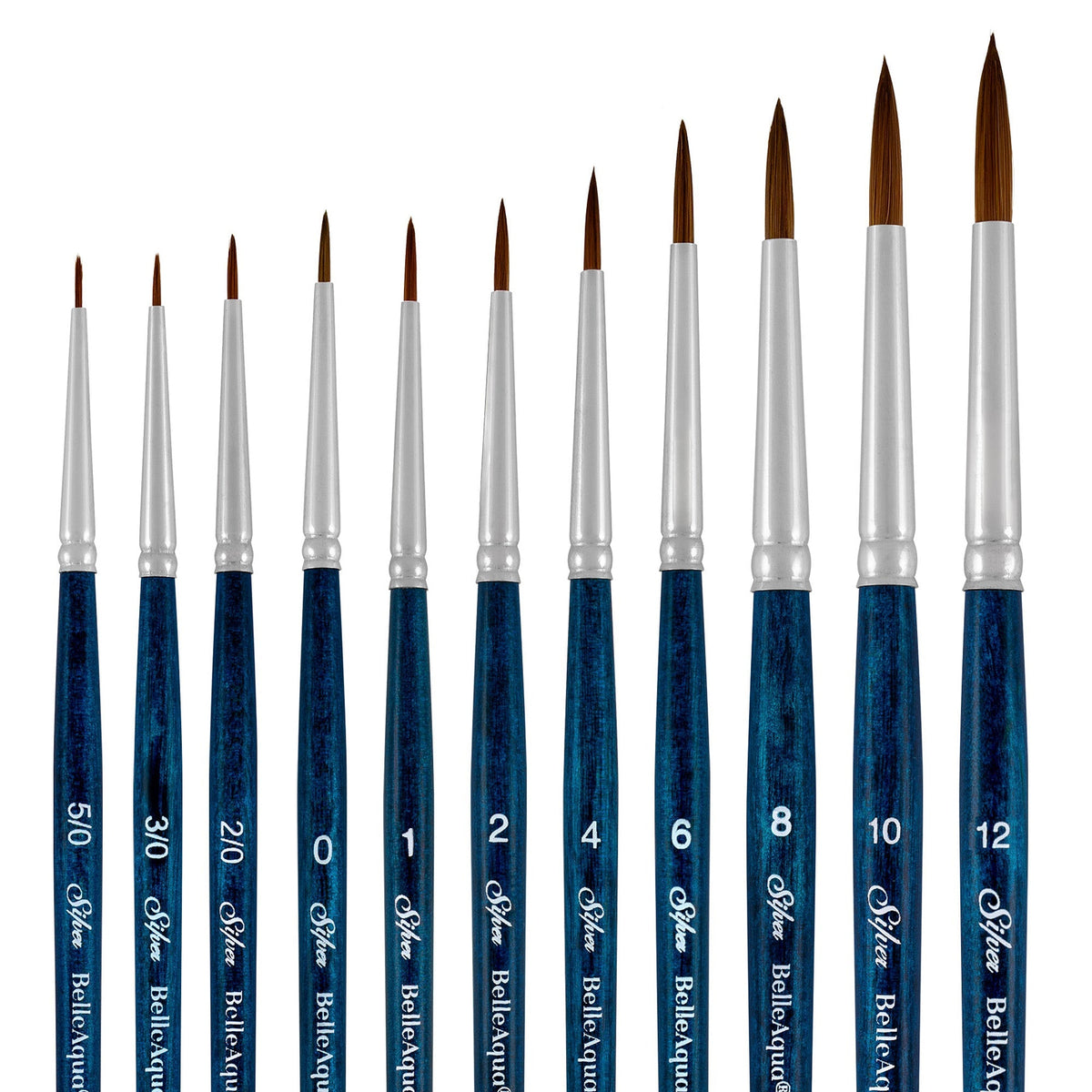 BelleAqua® 11pc Endless Expression Set | Short Handle | BA-2751S - Endless Expression-Round Set