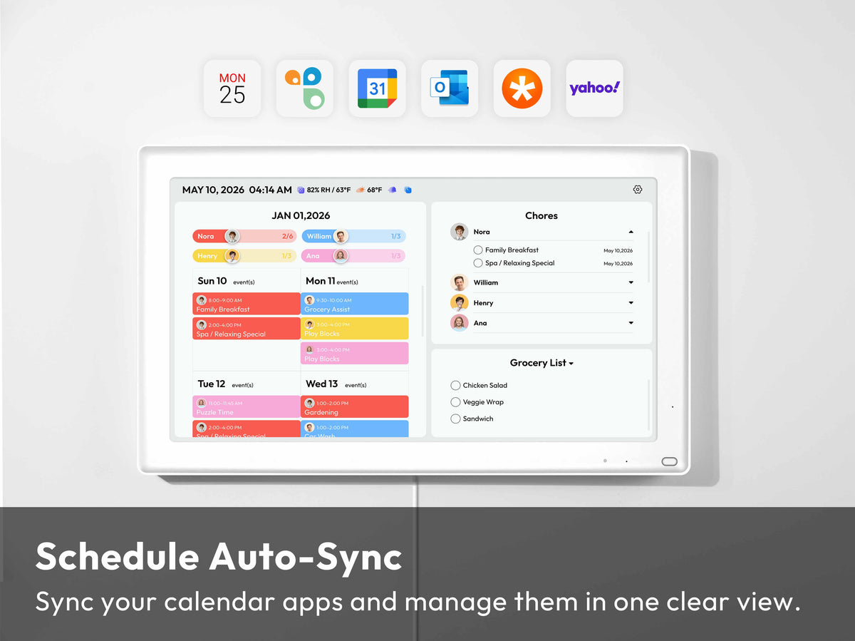 Everblog 21.5" HomeCal™ Calendar - 21.5" HomeCal™
