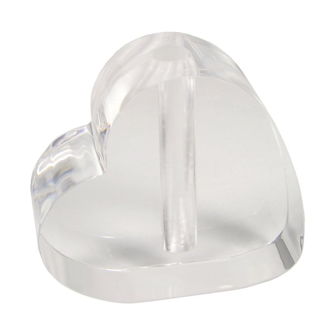 Anniversary Heart Bud Vase