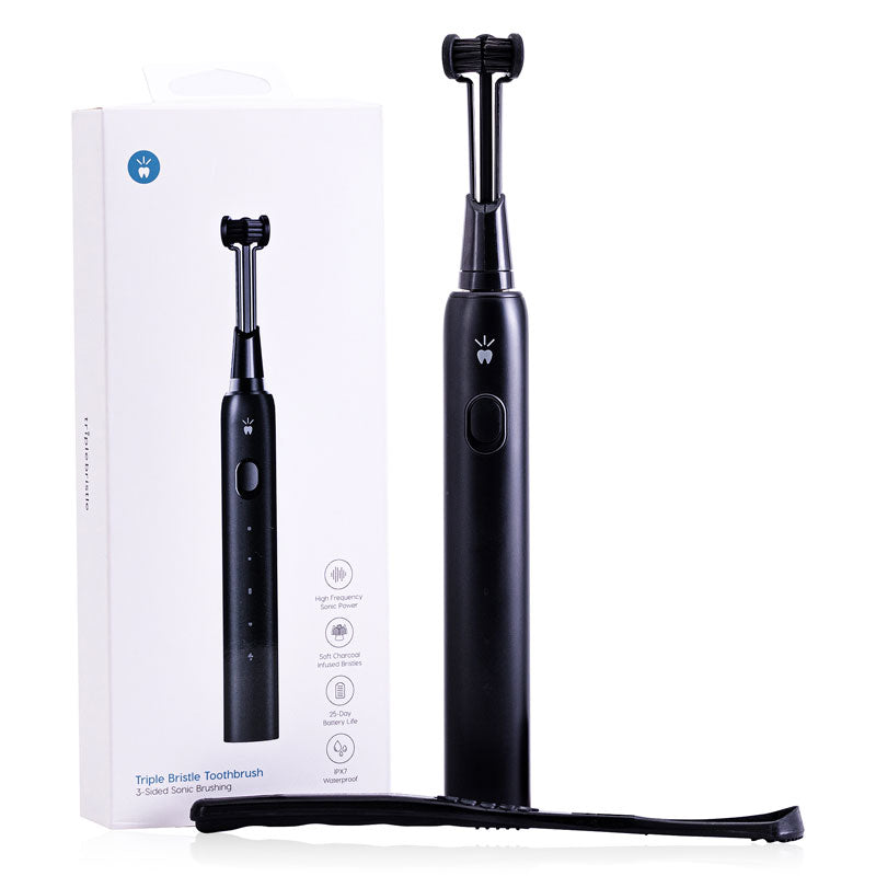 Triple Bristle Max 3-sided Sonic Electric Toothbrush