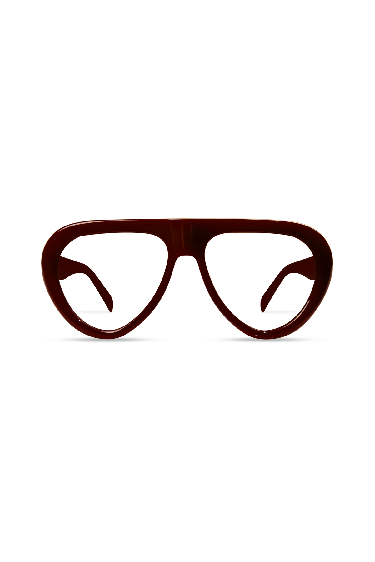 Aggie Maroon Frame Glasses