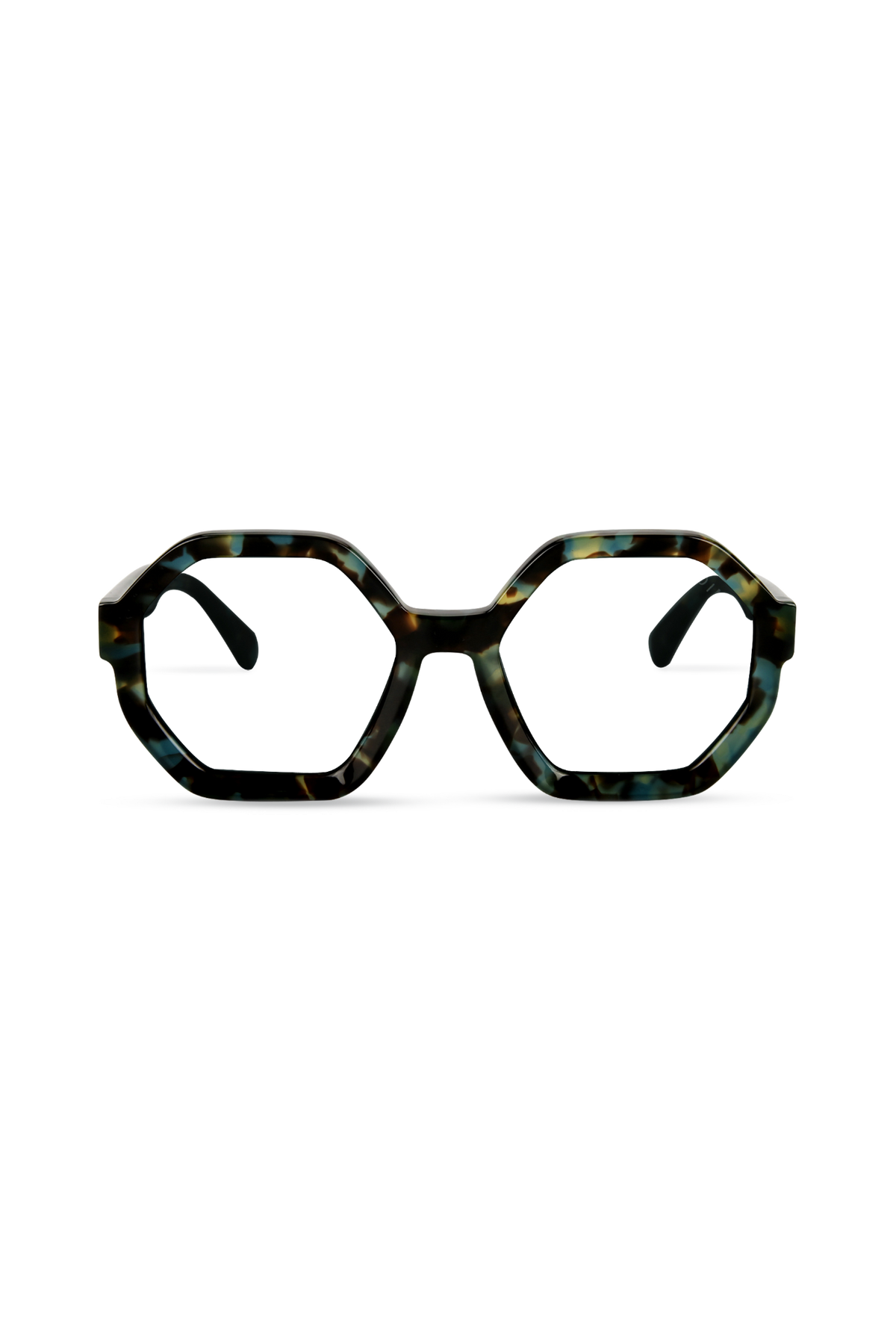 Aria Green Tortoise Frame Glasses