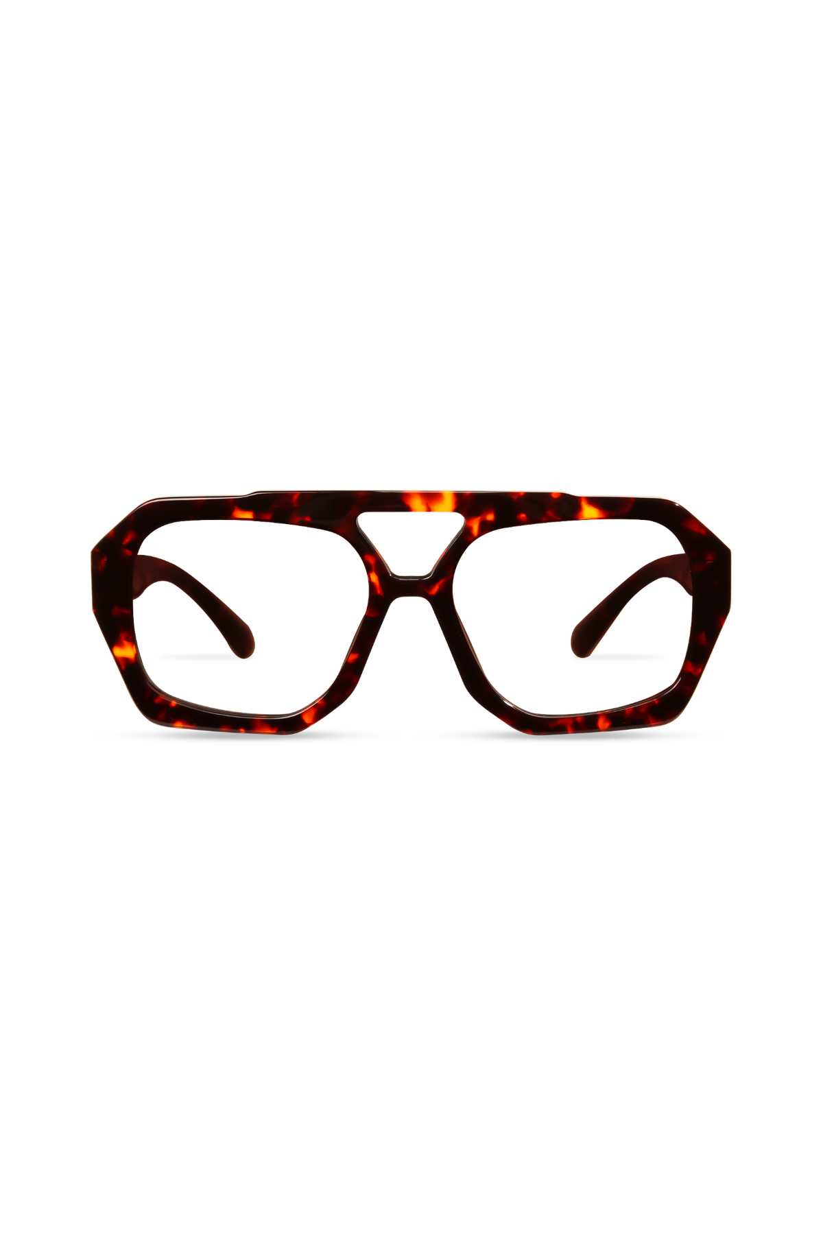 Beth Havana Frame Glasses