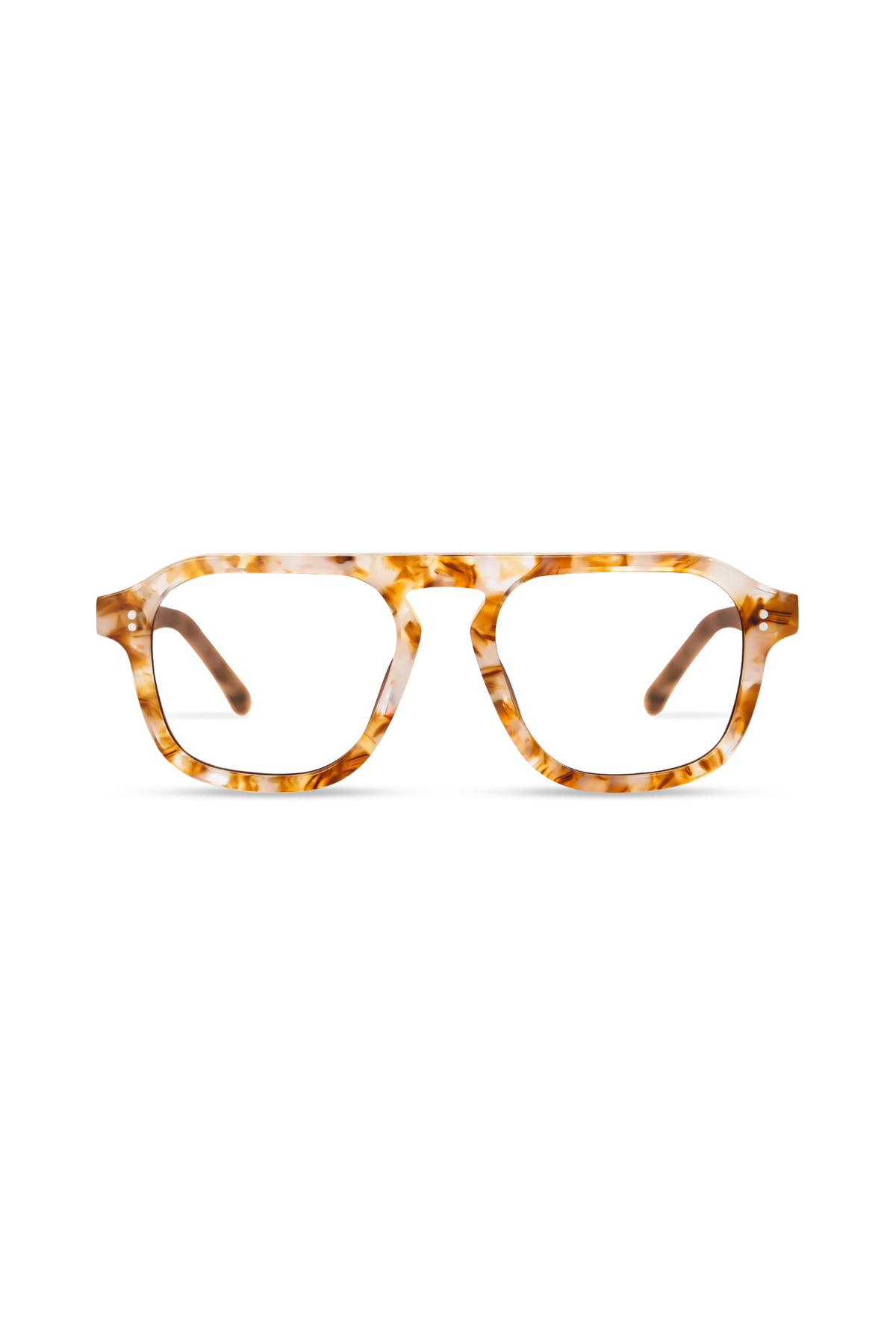Cameo Brown Pearl Frame Glasses