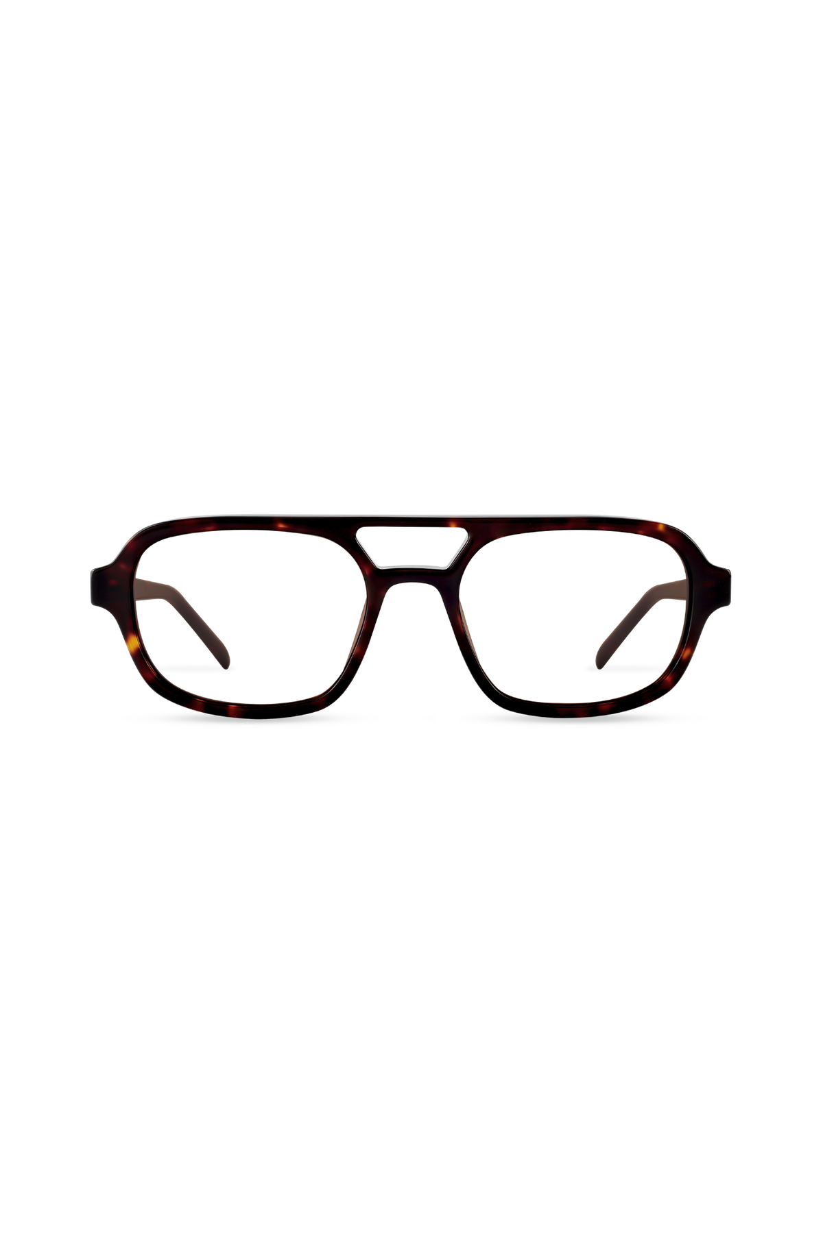 Corey Dark Tortoise Frame Glasses