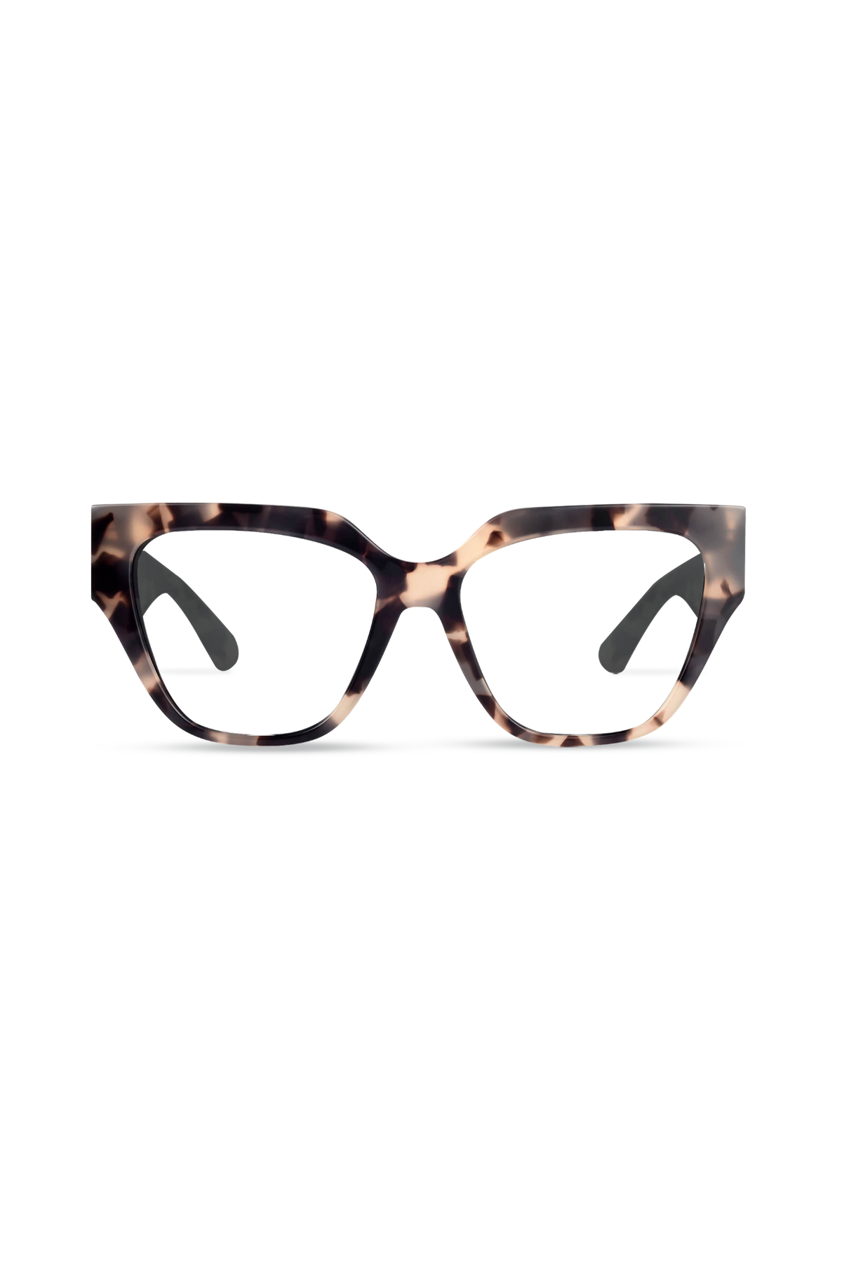 Edith Cream Tortoise Frame Glasses