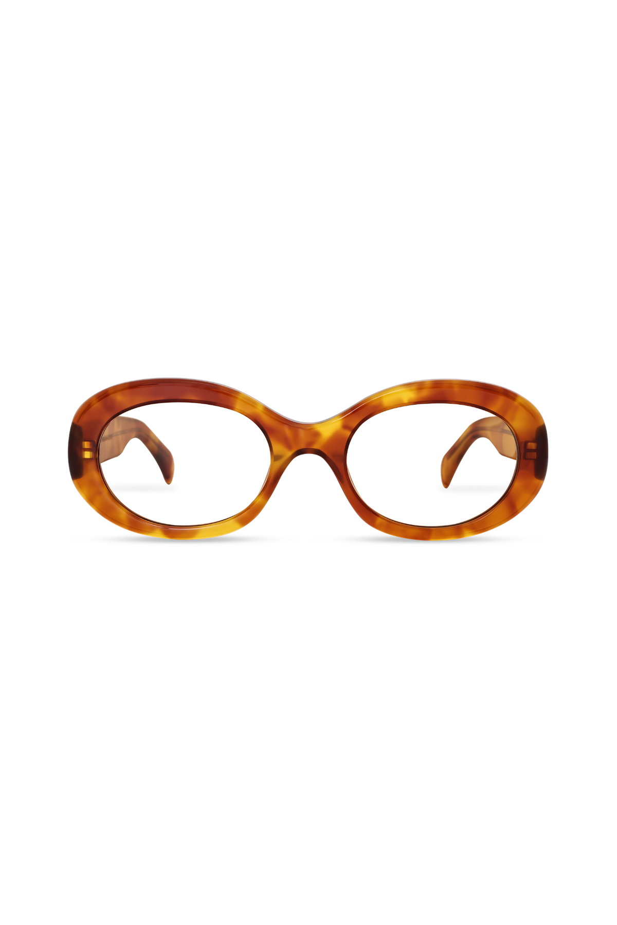 Kaia Light Amber Tortoise Frame Glasses