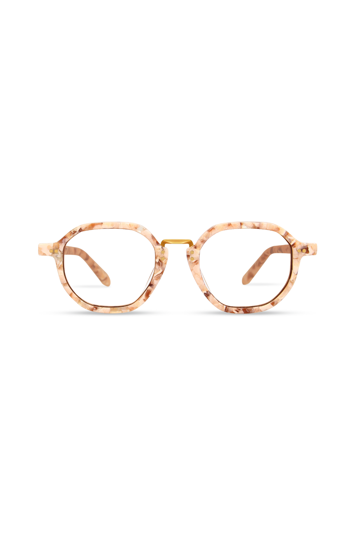 Luxis Pink Pearl Frame Glasses