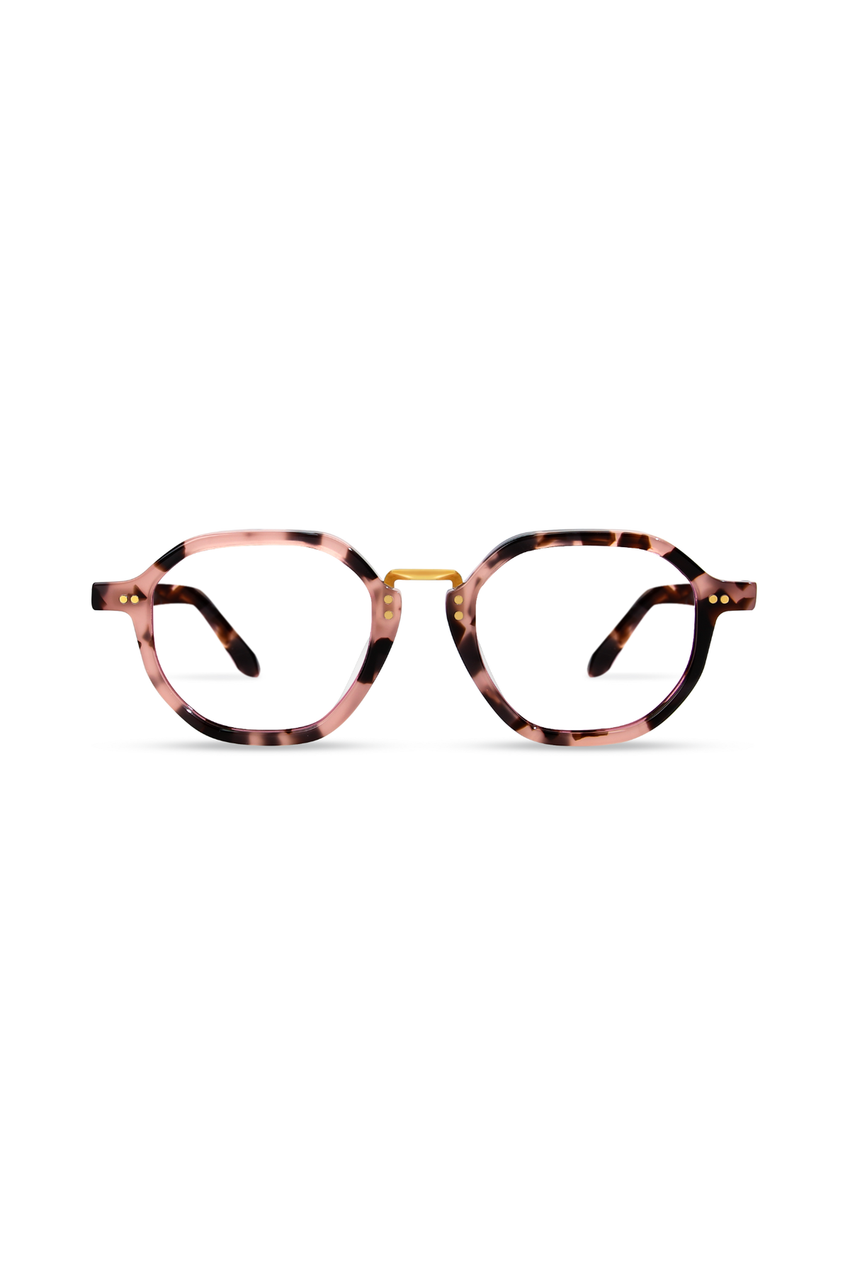 Luxis Pink Tortoise Frame Glasses