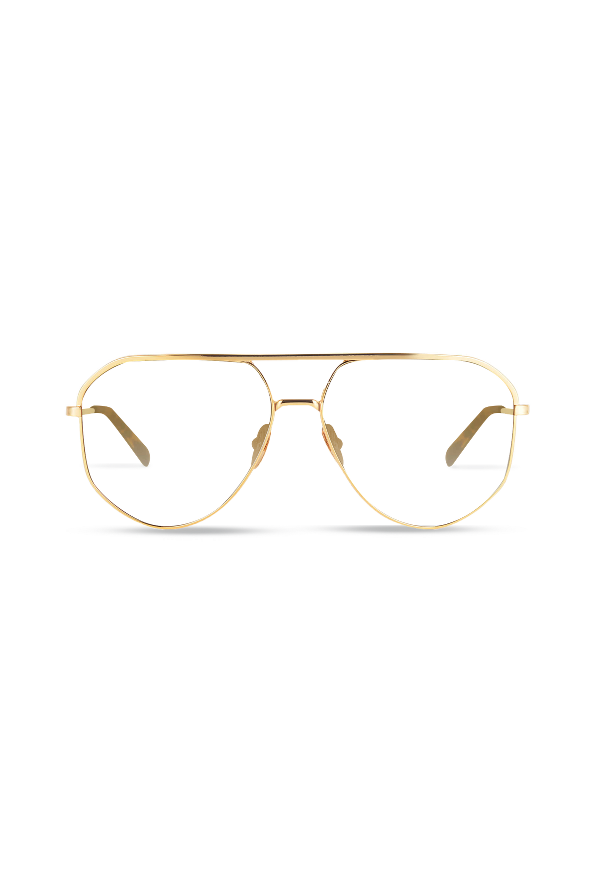 Nova Gold/Crystal Wine Frame Glasses