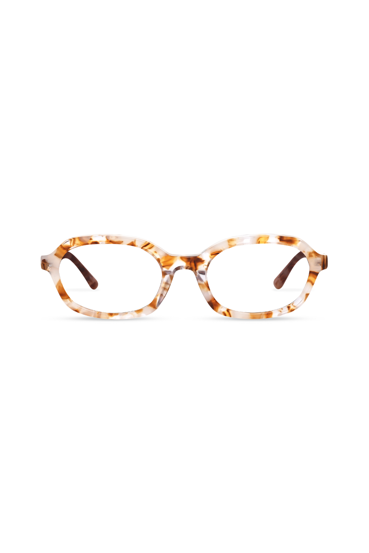Rayna Brown Pearl Frame Glasses