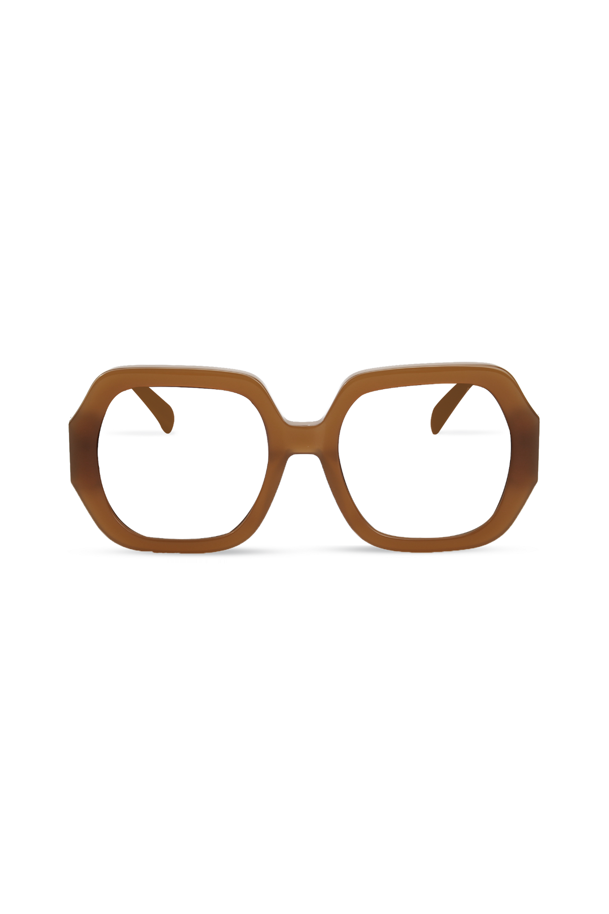 Sienna Honey Frame Glasses