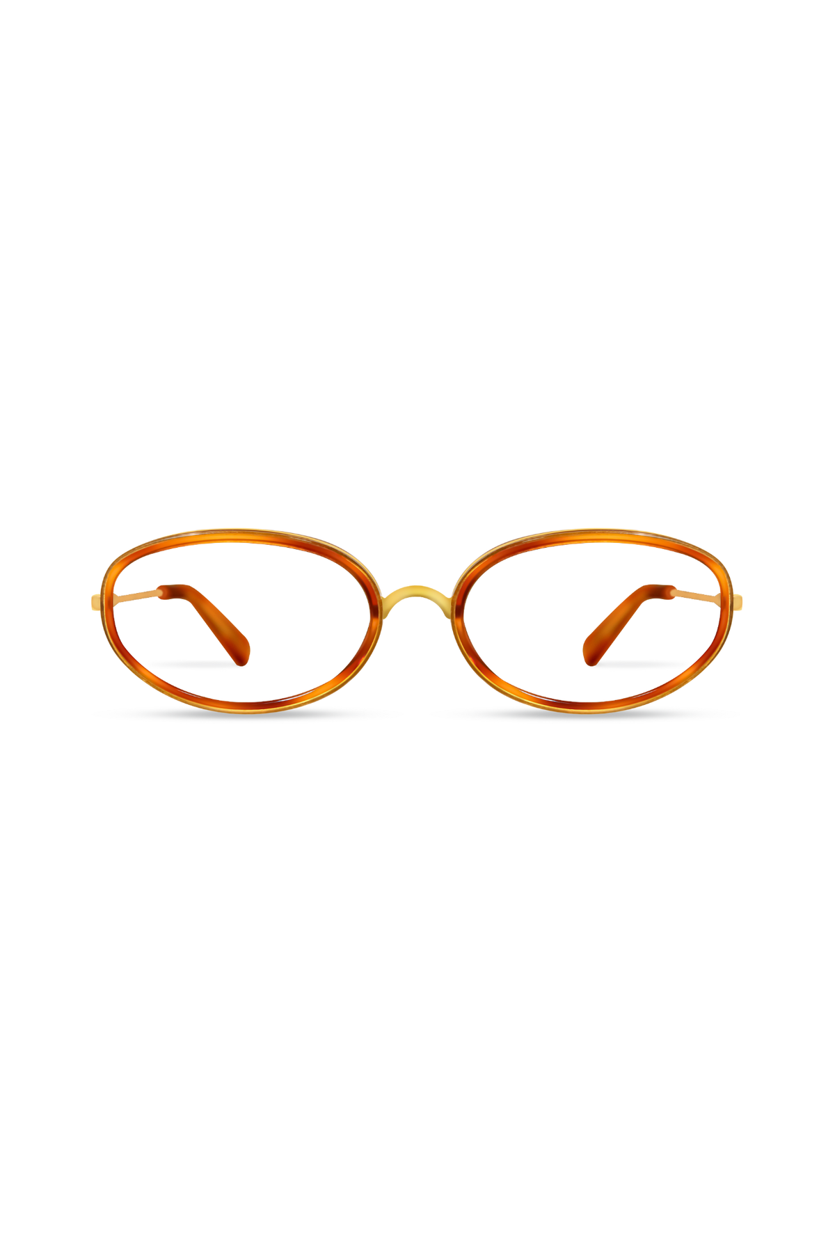 Solis Gold/Amber Tortoise Frame Glasses
