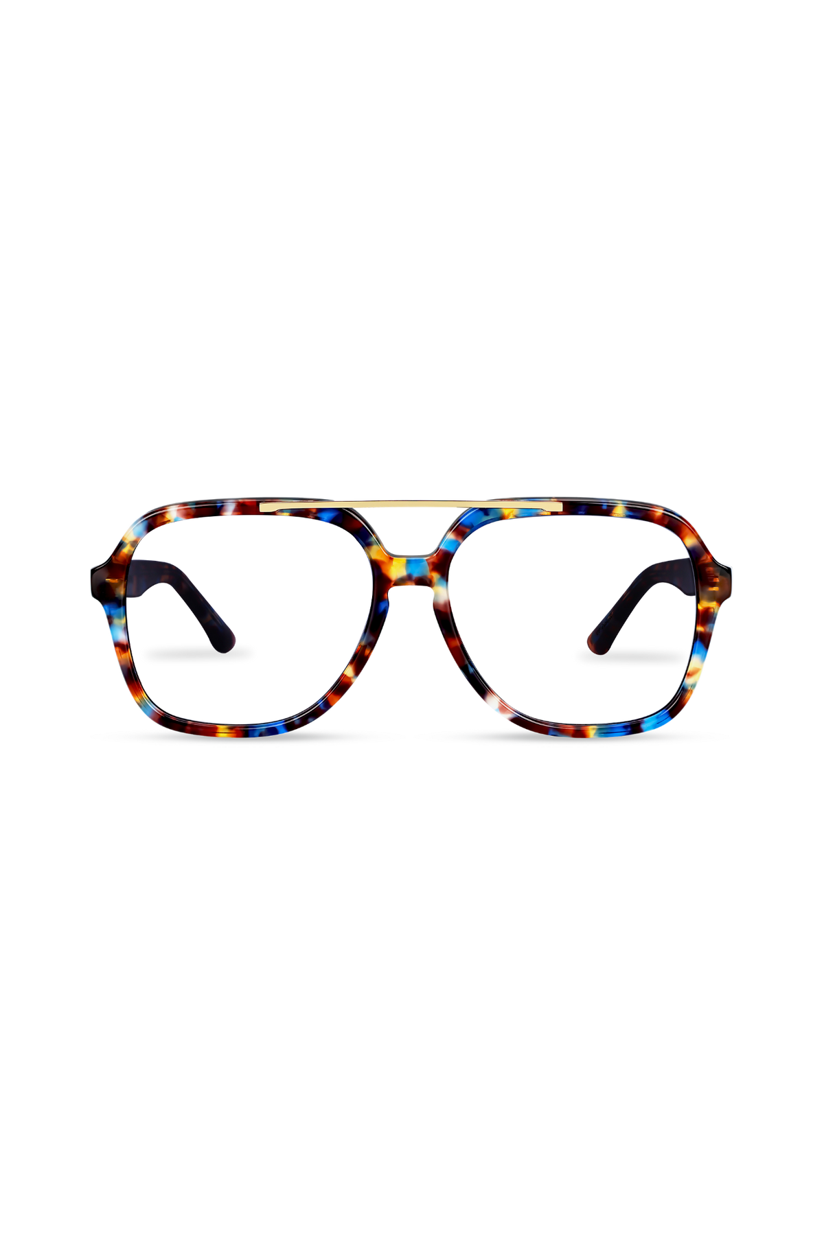 Vista Blue Tortoise Frame Glasses