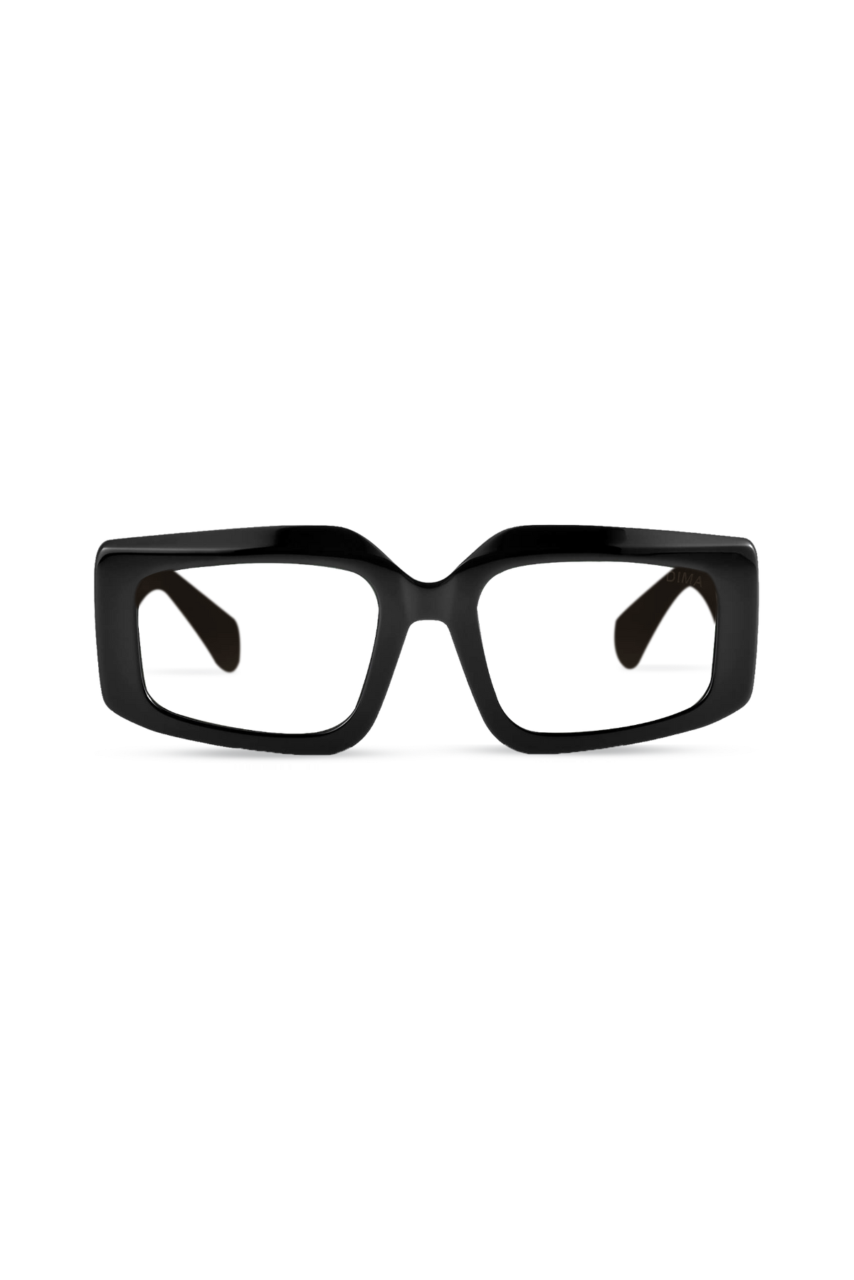 Vivid Black Frame Glasses
