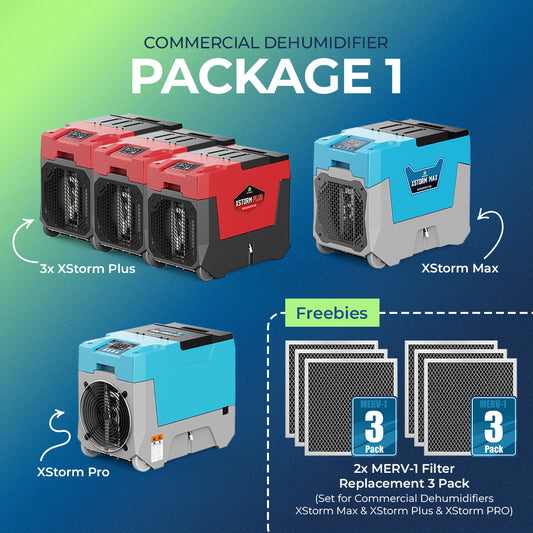 Argendon Industrial and Commercial Dehumidifier Package 1