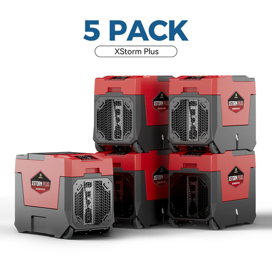 Argendon Wholesale Pack XStorm Plus 180-Pint Commercial Dehumidifier with Pump