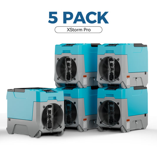 Argendon Wholesale Pack XStorm Pro 180-Pint Commercial Dehumidifier with Drain Hose