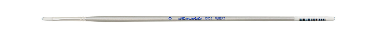 Silverwhite® Filbert Paintbrush | Long Handle | 1503 - Size 0