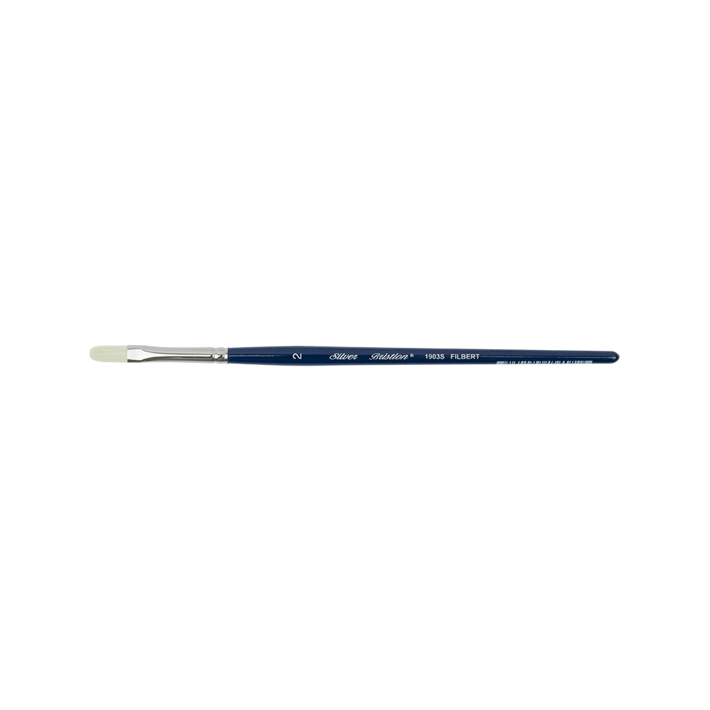 Bristlon® Filbert Paintbrush | Short Handle | 1903S - Size 1