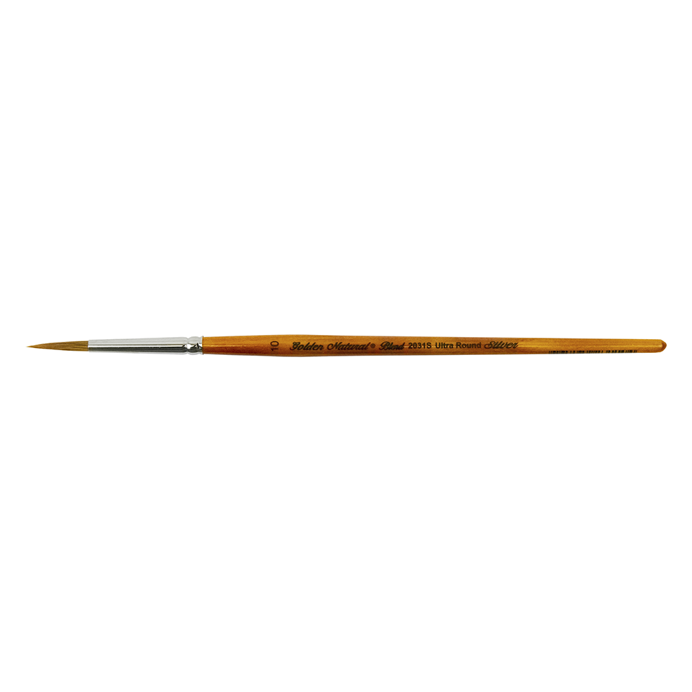 Golden Natural® Ultra Round Paintbrush | Short Handle | 2031S - Size 6
