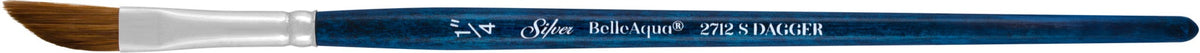 BelleAqua® Dagger / Sword Paintbrush | Short Handle | 2712S - Size 1/4 In