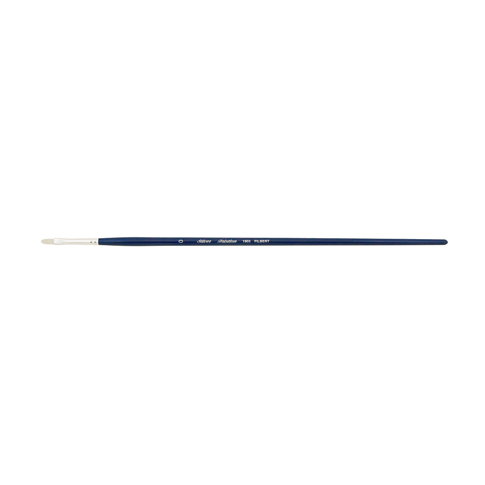 Bristlon® Filbert Paintbrush | Long Handle | 1903 - Size 00