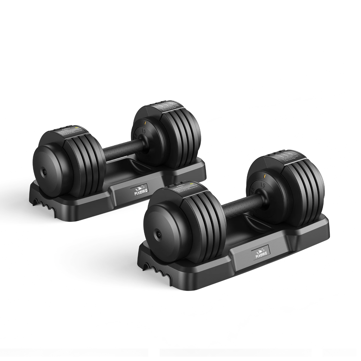 FED Fitness Flybird Series DB2 Quick Adjustable Dumbbell 55LBS - 55LBS - Set of 2