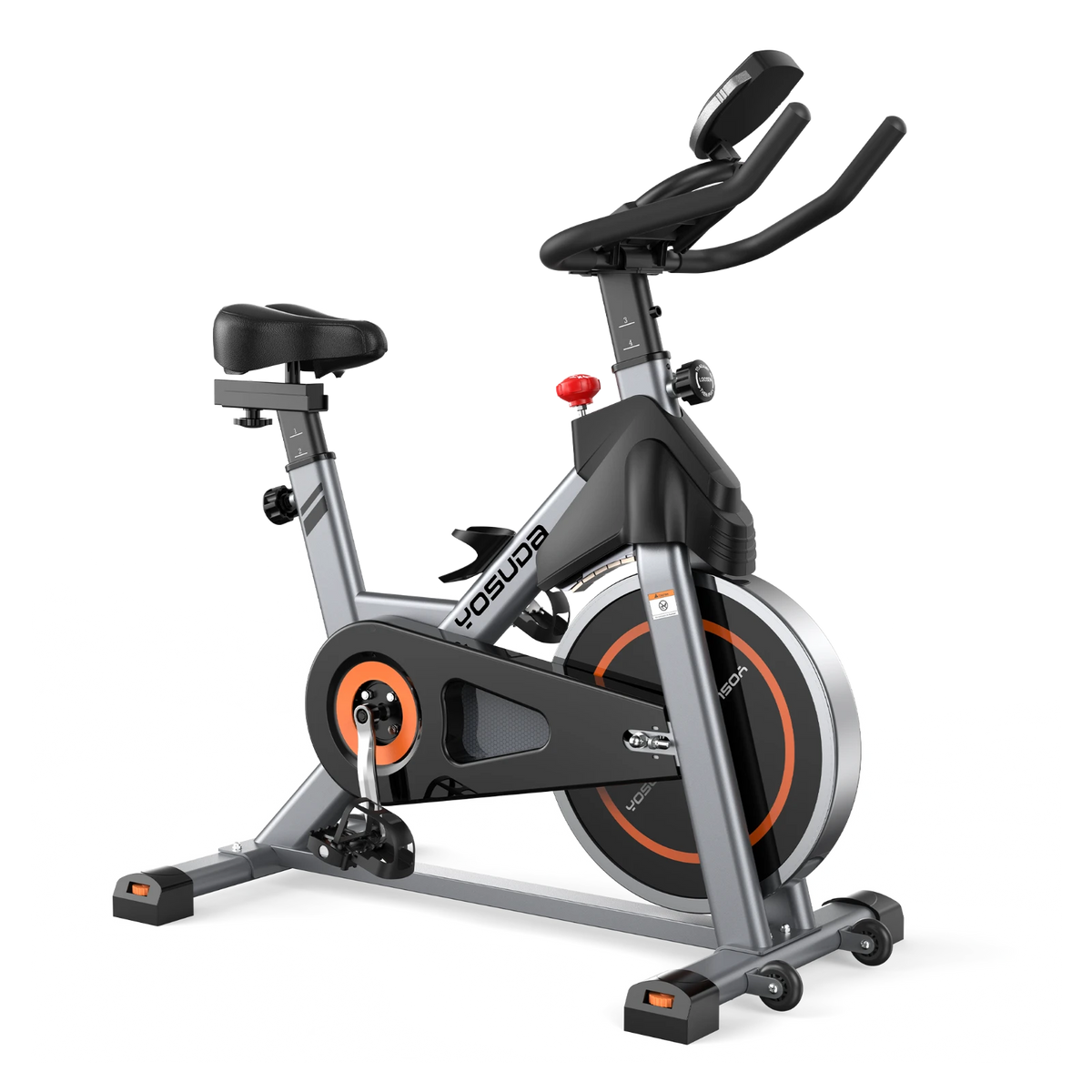 FED Fitness Yosuda Series EB1 Magnetic Indoor Cycling Bike with 300 LBS Capacity
