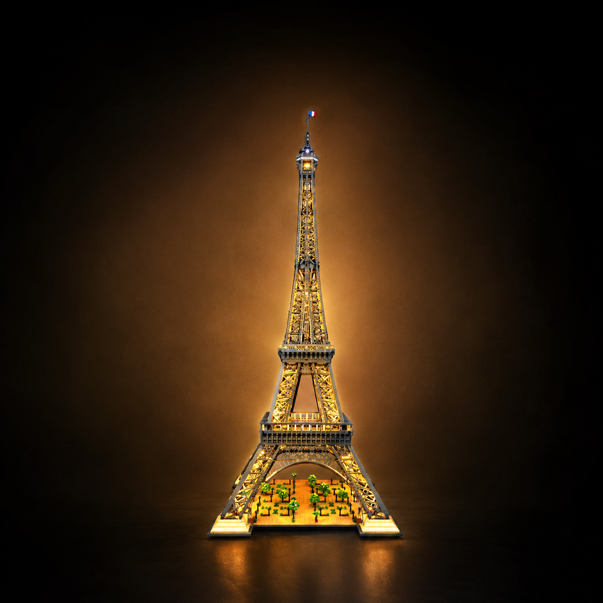 Light Kit Compatible with LEGO® Eiffel Tower Set 10307 - Classic Version