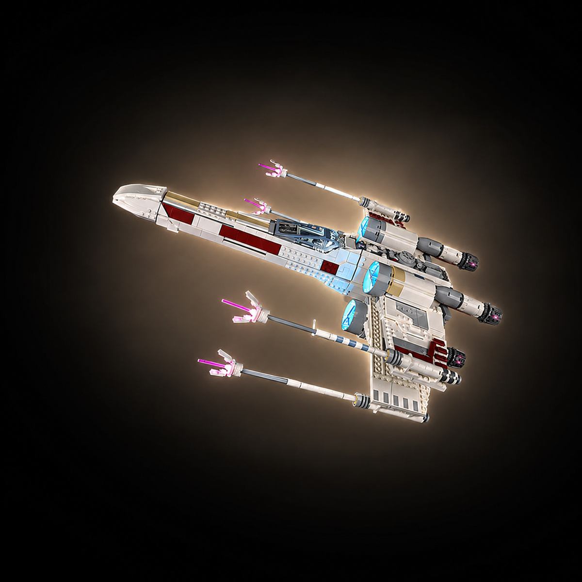 Light Kit Compatible with LEGO® Star Wars™ X-Wing Starfighter Set #75355 - Classic Version