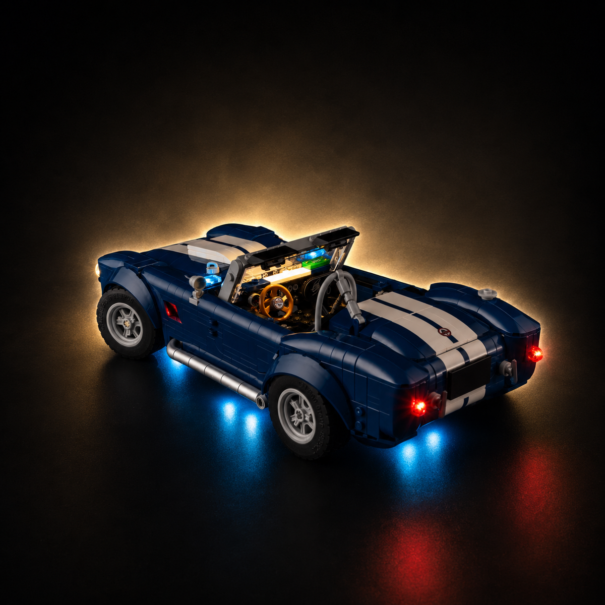 Light Kit For LEGO® Shelby Cobra 427 SC #10357 - Classic Version