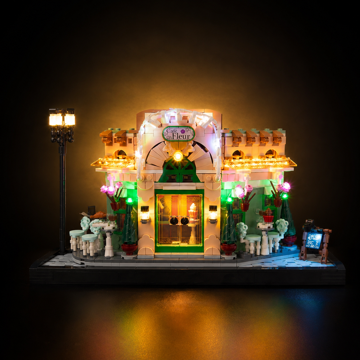 Light Kit For LEGO® French Cafe #10362 - Classic Version