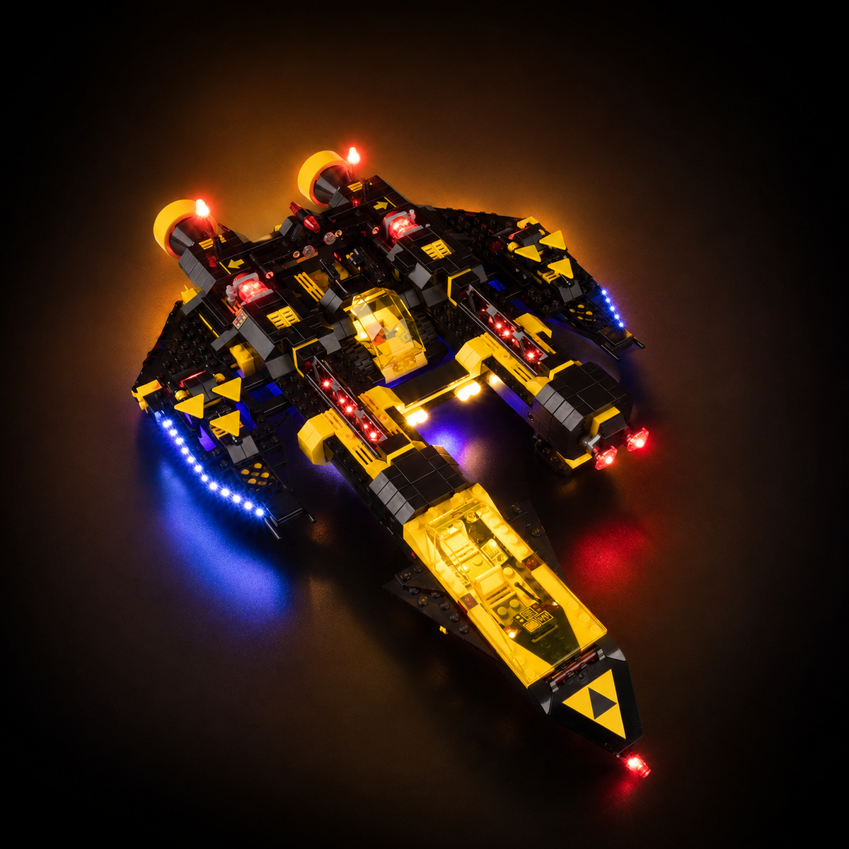 Light Kit For LEGO® Blacktron Renegade #10355 - Classic Version