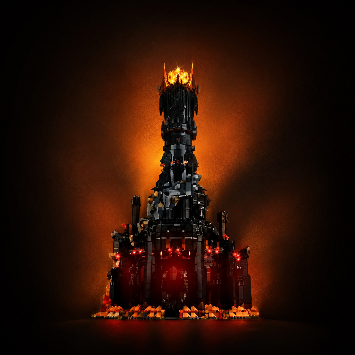 Light Kit Compatible with LEGO® The Lord of the Rings: Barad-dûr™ Set 10333 - Classic Version