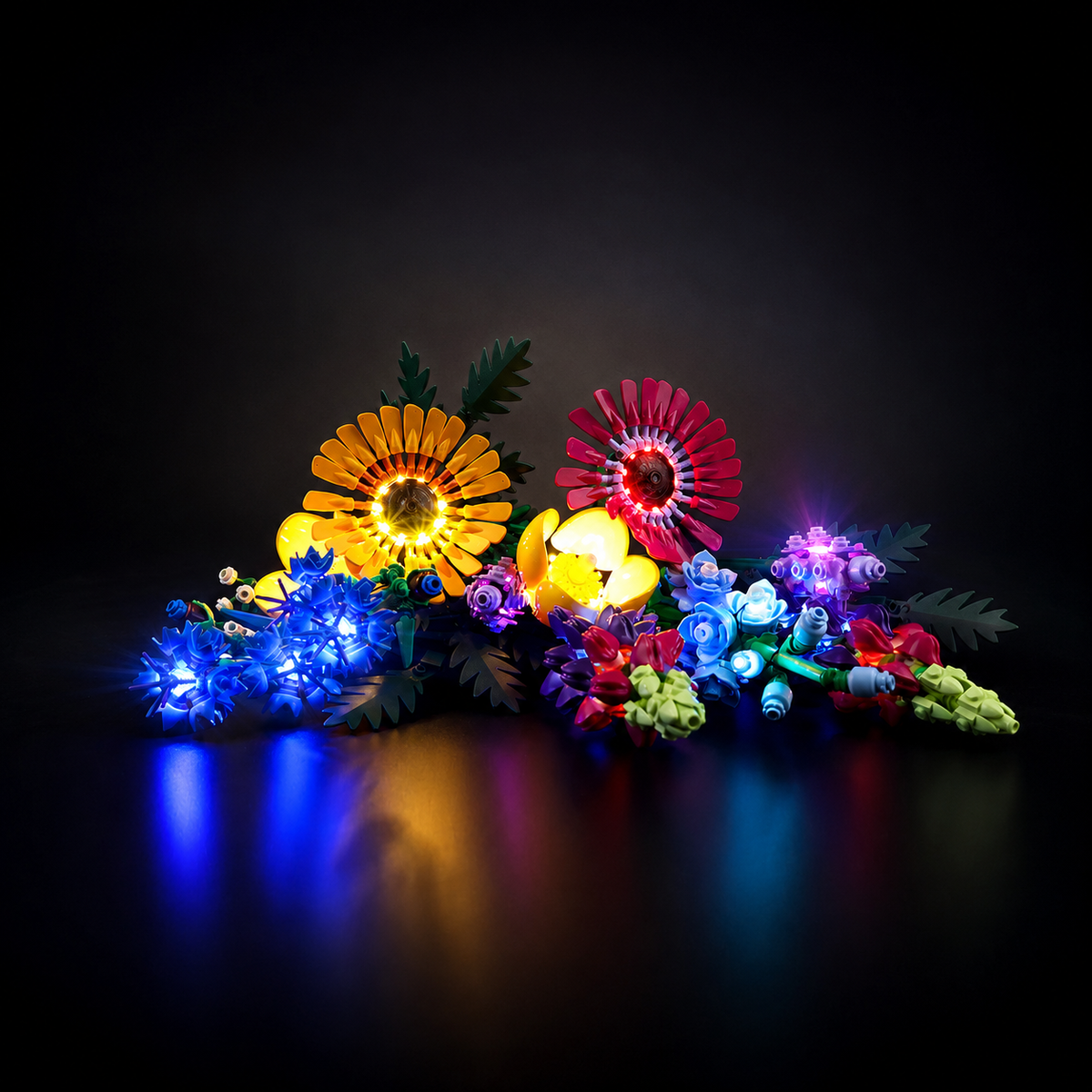 Light Kit Compatible with LEGO® Wildflower Bouquet Set 10313