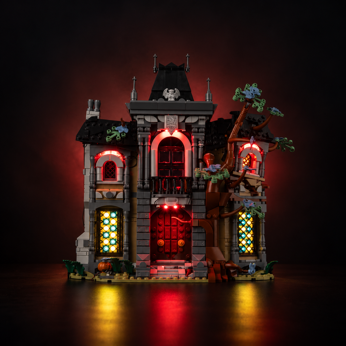 Light Kit Compatible with LEGO® Mayor Manor Set 11383 - Touch Version