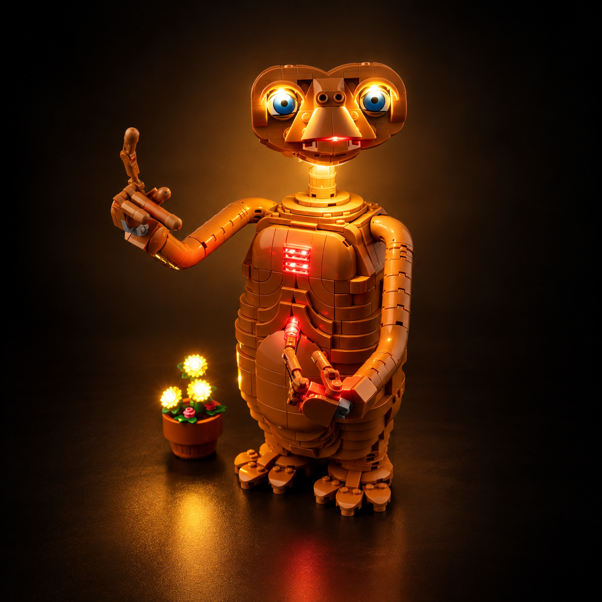 Light Kit Compatible with LEGO® E.T. the Extra-Terrestrial Set 21370 - Touch Version