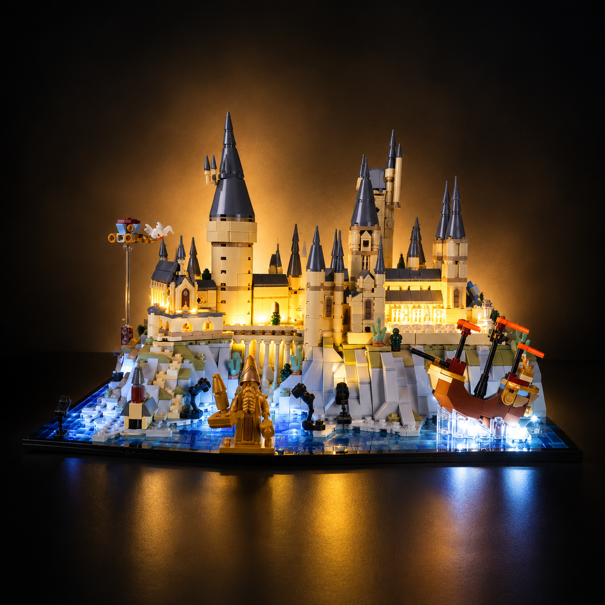 Light Kit Compatible with LEGO® Hogwarts™ Castle and Grounds Set 76419 - Classic Version