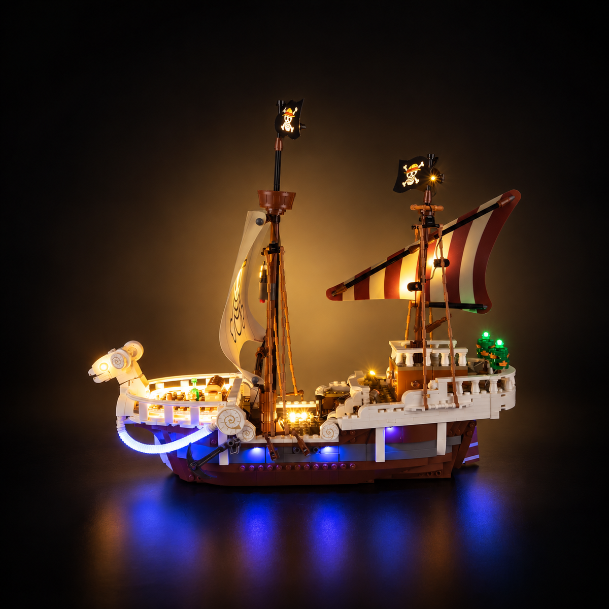 Light Kit Compatible with LEGO® The Going Merry Pirate Ship Set 75639 - Touch Version